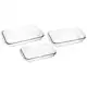 Conjunto de Assadeiras de Vidro Marinex Celebrity 3 Peças em oferta