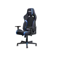 Imagem da promoção Cadeira Gamer Techni Sport Reclinável Giratória - Preta e Azul TSF71