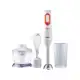 Mixer 3 em 1 Mallory Branco e Laranja 500W - Trikxer Pratic 2 Velocidades em oferta