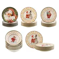 Conjunto Prato de Sobremesa ou Bowls Natal 6 peças em oferta na Magazine Luiza