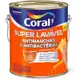 Super Lavável Antimanchas Eggshell Branco 3,6L - CORAL em oferta