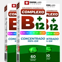 Imagem da promoção Complexo B12 Vitamina Complexo B Swiss Labs Produto Original