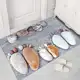 Tapete Banheiro De Secagem Rápida Em Microfibra Antiderrapante De cozinha/casa em oferta