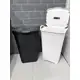 Jogo Dois Cesto Rattan 50 Litros Com Tampa Basculada Rattan em oferta