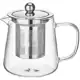 Chaleira Bule De Vidro Com Infusor de Chá Inox 750ml em oferta