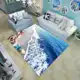 Tapete Jacquard 80Cm x 120Cm Base Antiderrapante Toque Suave e Macio Diversa Estampas Confortável-QS em oferta