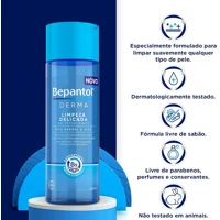 Imagem da promoção Gel de Limpeza Facial Diário Bepantol Derma Hidratante Pele Normal a Seca 200ml