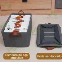 Imagem da promoção Caixa De Armazenamento De Roupas Arrumados Grade Para Íntimas E Calças