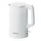 Chaleira Elétrica 1,7l Gaabor 1500W Aço Inox com Filtro e Cabo Retrátil 127V/220V em oferta