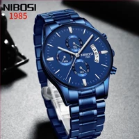 Imagem da promoção Marca Relógio masculino de luxo Relógio Azul Masculino Relógio Militar Esportivo Quartz Relogio masc