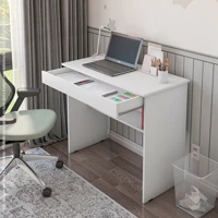 Imagem da promoção Mesa Escrivaninha para Computador Escritorio Home Office Vitoria 1 Gaveta Branca