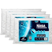 Imagem da promoção Kit 4 Travesseiros Nasa Up 3 p/fronhas 50x70 cm Fibrasca