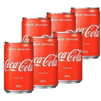 Imagem da promoção Pack de Coca-Cola lata 220ml 6 unidades