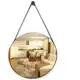 Espelho Adnet Redondo Para Banheiro/quarto/sala/30cm+brinde em oferta