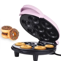 Imagem da promoção Mini Maquina De Donuts Café Da Manhã Capacidade Para 7 Mini Rosquinha Elétrica 110V Portátil