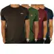 Kit 4 Camisetas Masculinas Dry Fit Malha Fria Moda Fitness Manga curta para academia em oferta