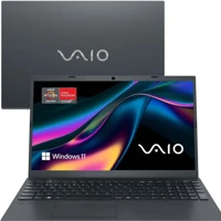 Imagem da promoção Notebook Vaio Fe15, Amd® Ryzen 5, 8gb 256gb Ssd, Tela 15,6'' Full Hd Antirreflexo, Linux - Cinza Gra