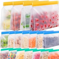 Imagem da promoção Bolsa De Silicone Para Armazenar Alimentos Reutilizável À Prova De Vazamento