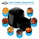 Fritadeira Elétrica sem Óleo Digital Touch e Visor 4L 1400W IDALI LIFE em oferta