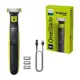 Aparador e raspador OneBlade com 3 pentes à prova d’água Bivolt - QP2724/10 Philips em oferta