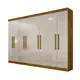 Guarda Roupa Casal Hera MDF 8 Portas e 4 Gavetas Rufato em oferta