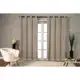Cortina Blackout prata com Voil Xadrez 2,80 m x 2,30 m Decoração Sala Quarto em oferta