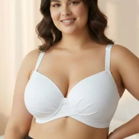 Sutiã Plus Size Base Cruzada Reforçado, Up em oferta