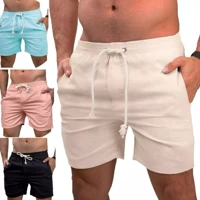 Imagem da promoção Kit 3 Short de Linho Masculino Mauricinho Premium Bermuda Casual Slim