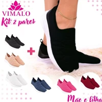 Imagem da promoção Kit 2 pares Vimalo: VL01 PRETO + ADICIONAL