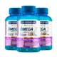 Kit com 3 Ômega 3 1000mg Com 120 Cápsula cada Ômega Catarinense em oferta
