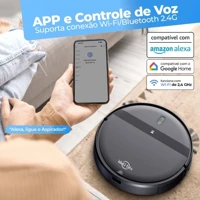 Imagem da promoção Aspirador de Pó Para Casa Robô Inteligente Com Sensores Anti- queda IDALI LIFE