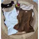 Colete Feminino Alfaiataria Alça Larga Gola Quadrada detalhe aberto na frente em oferta