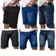 Kit 3 Bermuda Masculina Jeans Estilosa c/ Lycra Elastano - Alta Elasticidade - Short Jeans Masculino em oferta