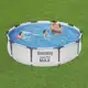 Piscina Estrutural 4678L Circular Pro Max + Filtro 110V ou 220V + Capa Bestway em oferta