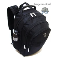 Imagem da promoção Mochila Masculina Feminina Escolar Bolsa Impermeável Oferta