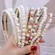 5 Tiaras Delicada Pérola Pedraria Arco Cabelo Feminina Luxo em oferta