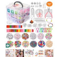 Imagem da promoção Kit De Fazer Miçangas Completo Para Fabricação De Joias Pulseira