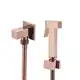 SOFTINOX Ducha Higienica Quadrada Rose Gold 1/4v Metal - Luxo e Praticidade em oferta