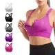 Novo Zíper Frontal De Soutien Esportivo Feminino Com Ajustável Sem Costura Roupa Interior Feminina F em oferta
