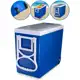 Caixa Térmica 32L Azul, Rodinhas, Fechamento Hermético e Recipiente Interno Removível - Cooler para em oferta