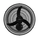 Ventilador de Parede Oscilante 50cm 130W Preto - Ventisol em oferta
