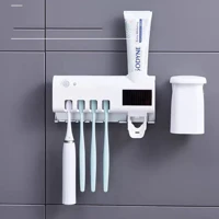 Imagem da promoção Porta Escovas De Dente Esterilizador Com Dispenser De Pasta Desinfecção UV