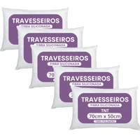 Imagem da promoção Kit 5 Travesseiro Alto Firme Antialergico 50x70cm TNT