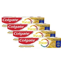 Imagem da promoção Kit 4 Cremes dental Colgate Total 12 Anti-Tártaro 180g