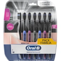 Imagem da promoção Escova de Dente Indicador Black Charcoal Oral-B 7 Unidades