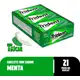 Chiclete Trident Menta Sem Açúcar - Caixa com 21 unid. de 8g em oferta