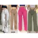 Wide Leg Jeans Pantalona Feminina Calça Cintura Alta tecido grosso qualidade bom em oferta