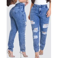 Imagem da promoção Calça Feminina Jeans MOM Premium Cintura Alta 100% Algodão LISA