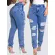 Calça Feminina Jeans MOM Premium Cintura Alta 100% Algodão LISA em oferta