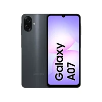 Imagem da promoção Smartphone Samsung A07 128GB Preto 4GB RAM Tela 6,7" Câm. Dupla + Selfie 8MP